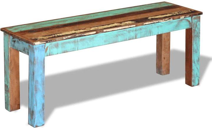 Produktbild VidaXL Bank Altholz 110x35x45 cm,Farbe: Mehrfarbig,Material (35 cm)