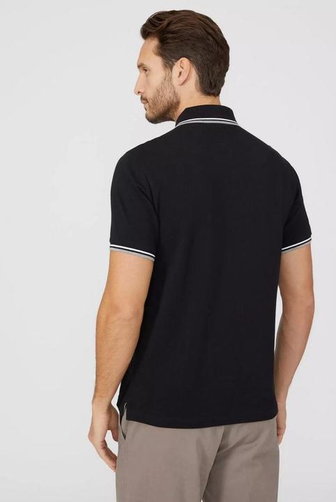 Produktbild Universal Textiles Poloshirt Mit kontrastfarbenen Streifen (XL)