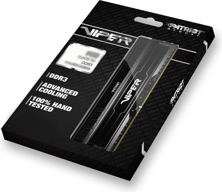 Image du produit Patriot Module de mémoire DDR3, 1600 (1 x 8GB, 1600 MHz, RAM DDR3, DIMM)