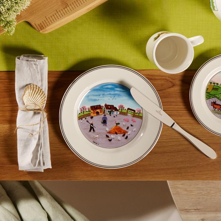 Produktbild Villeroy & Boch Frühstücksteller Hühnerhof Design Naif (1 x, 21 cm)
