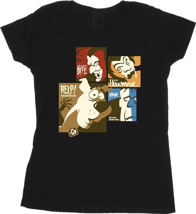 Immagine prodotto Scooby Doo Maglietta Volti Quadrati Donna (S)