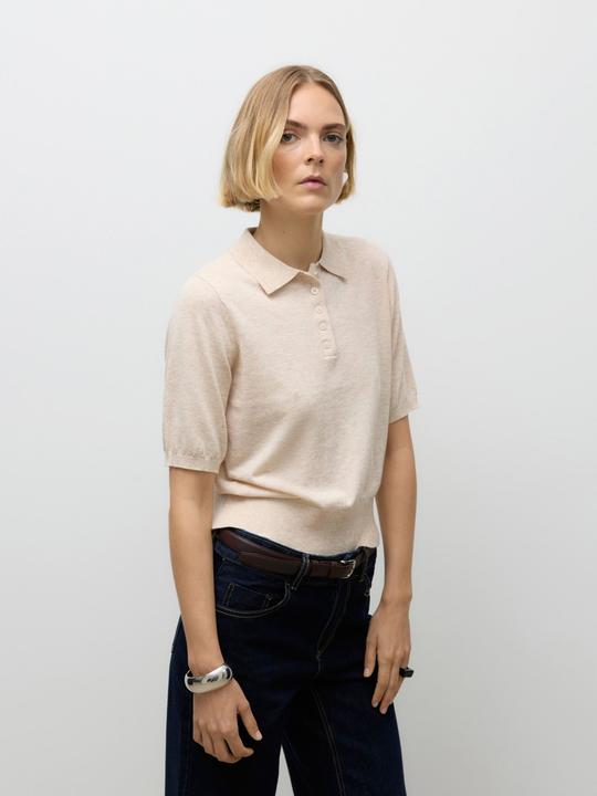 Produktbild Vero Moda AWSIKITA Gestricktes Poloshirt Polo (M)