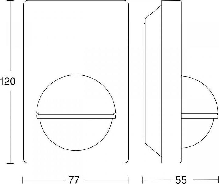 Produktbild Steinel Infrarot Bewegungsmelder IS 180-2 (12 m)