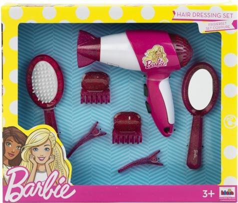 Image du produit Theo Klein Coiffeur Barbie avec sèche-cheveux