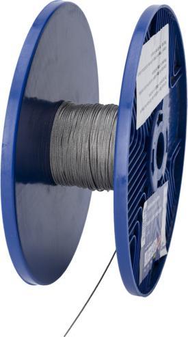 Actual product image Meister Wire rope INOX Ø1mmx100m (100 m)