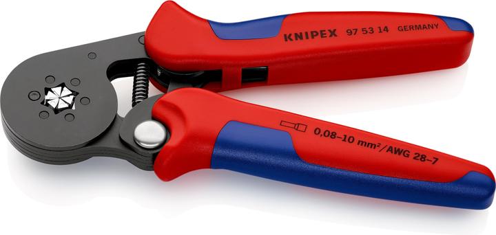 Knipex Self-Adjusting Crimping Pliers for wire ferrules (180 mm)