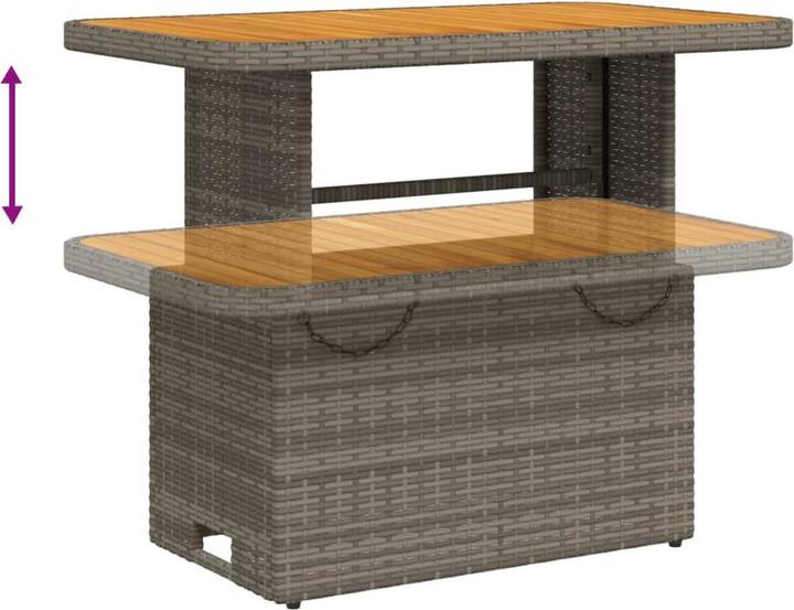 Produktbild VidaXL 10-tlg. Garten-Lounge-Set mit Kissen (55 cm)