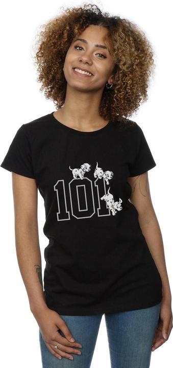Actual product image Disney Womens/Ladies 101 Dalmatians 101 Doggies Cotton T-Shirt (M)