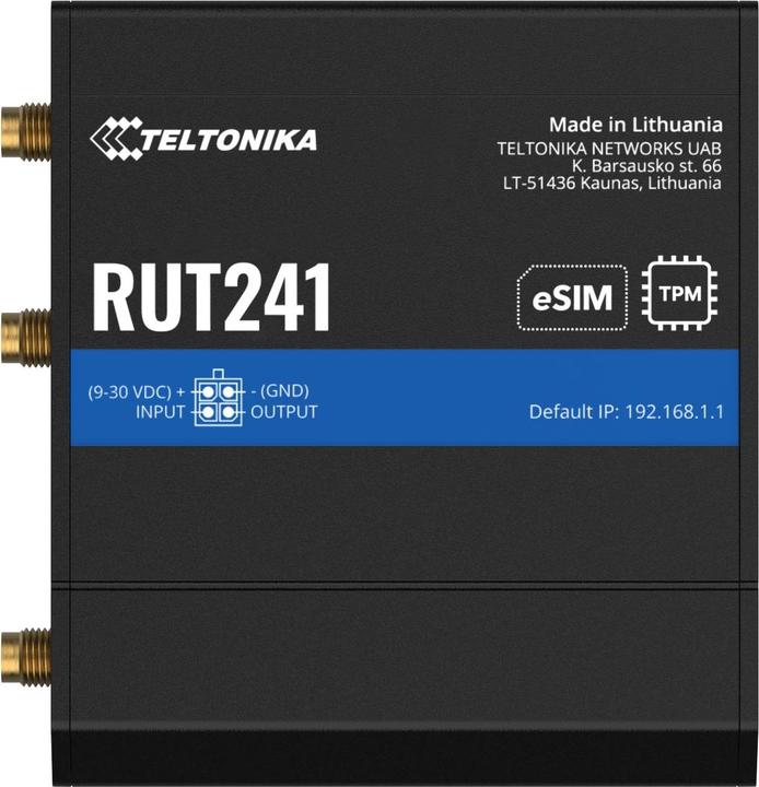 Actual product image Teltonika RUT241 eSIM