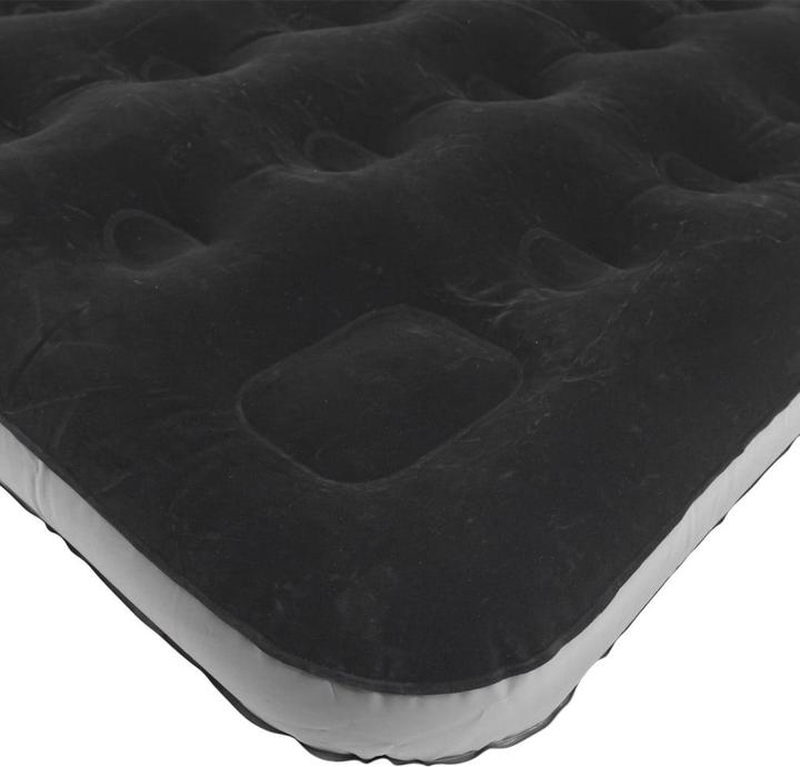 Produktbild Outwell Ausgezeichnete Einzelschlafmatte, Flock, Schwarz und Grau