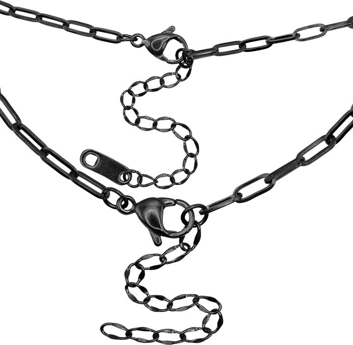 Actual product image Heideman Set Danny black colours (Stainless steel)