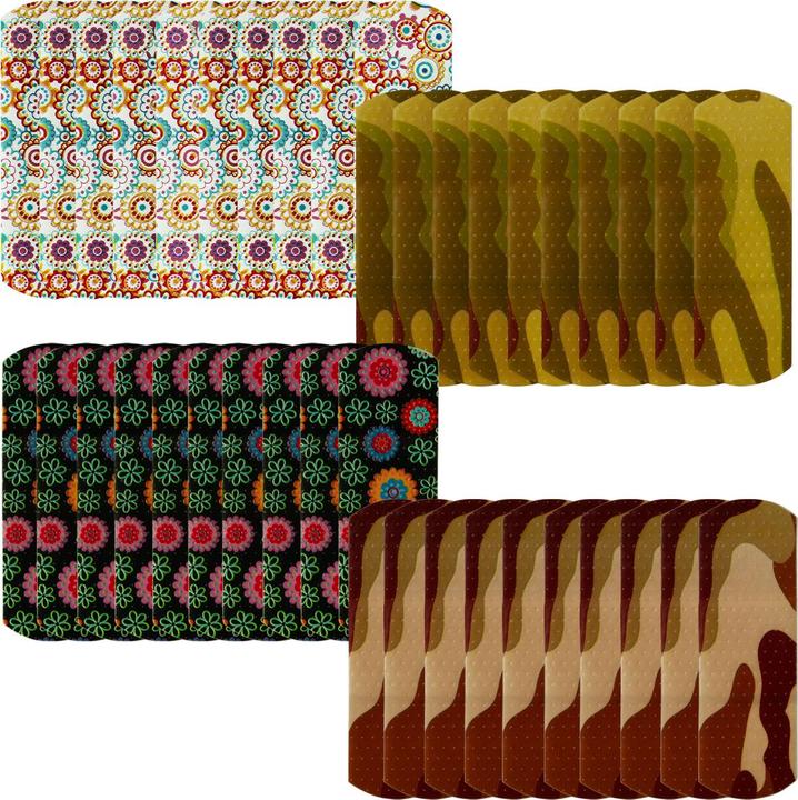 Image du produit Casativo Set de pansements pour enfants, 40 pièces, 4 couleurs vives (40 x)