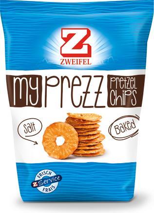Image du produit Zweifel Mon bretzel Prezz Chips Sel de mer (180 g)