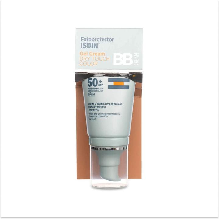 Immagine prodotto Isdin FOTOPROTECTOR Crema Gel Colore Tocco Secco SPF50 50ml (Crema solare viso, SPF 50+, 50 ml)