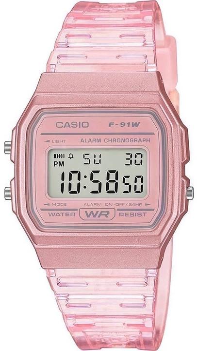 Casio F-91WS-4DF Damenuhr + BOX