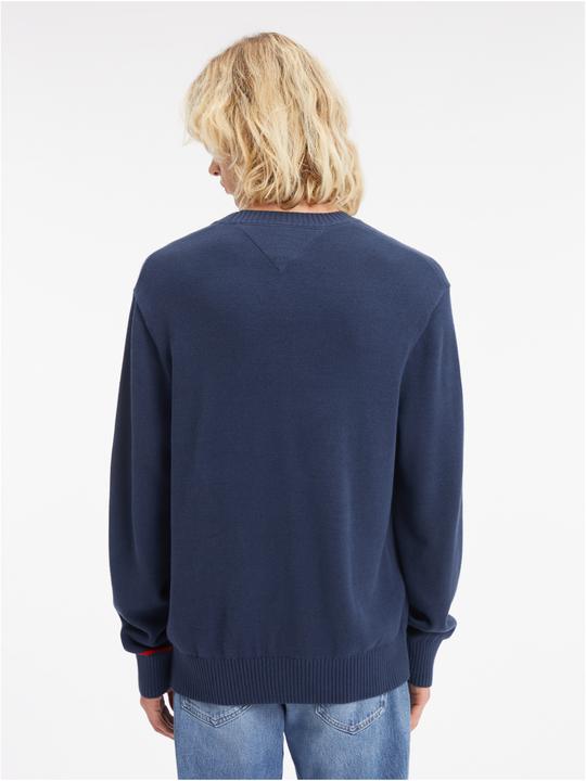 Produktbild Tommy Hilfiger Tommy Jeans Relaxed Varsity Jacquard Knit Sweater - 88647 (S)