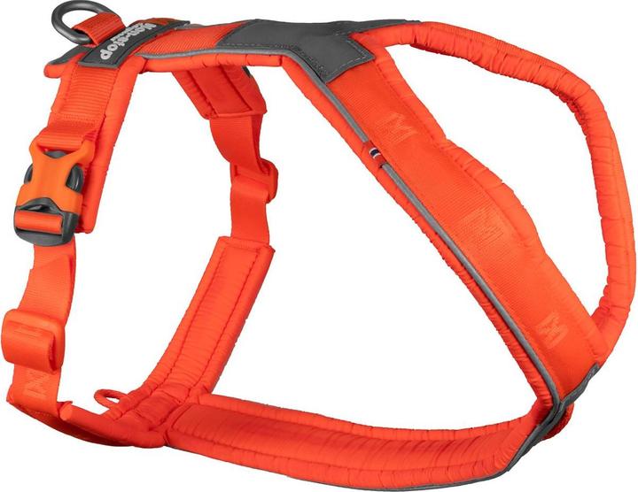 Actual product image Non-Stop Dogwear Line Harness 5.0 Orange 8 (8, Dog, General)