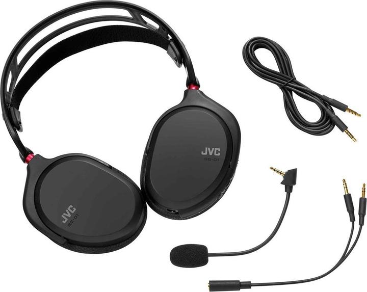 Produktbild JVC GG-01BQ wired gaming headphones black (Kabelgebunden)