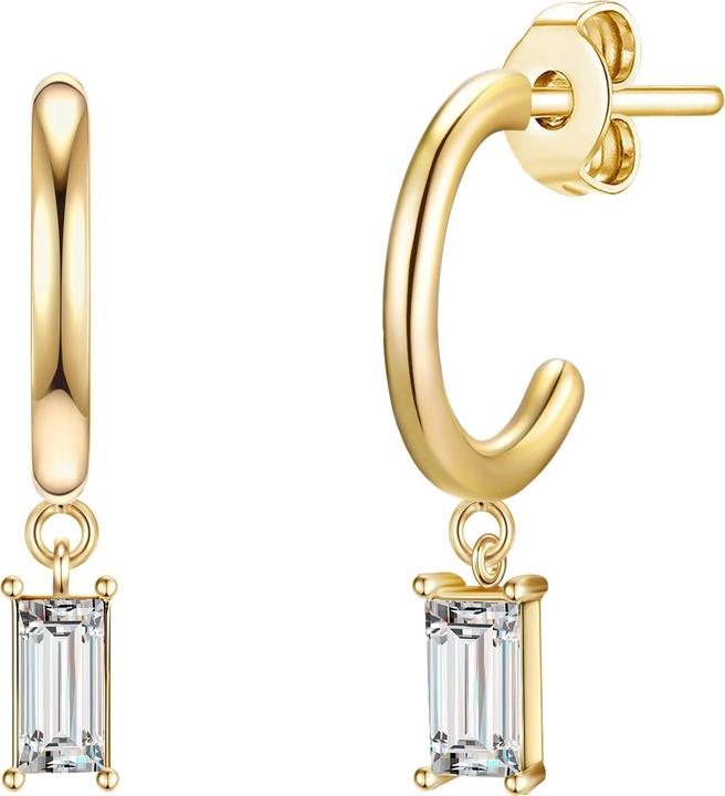 Lulu & Jane Damen Messing verziert mit Kristallen von Swarovski® gelbgold - 29653 (Messing)