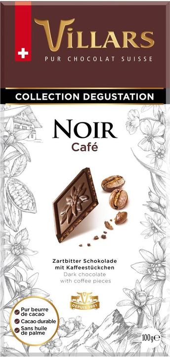 Produktbild Villars dunkle schoko kaffee (112 g)
