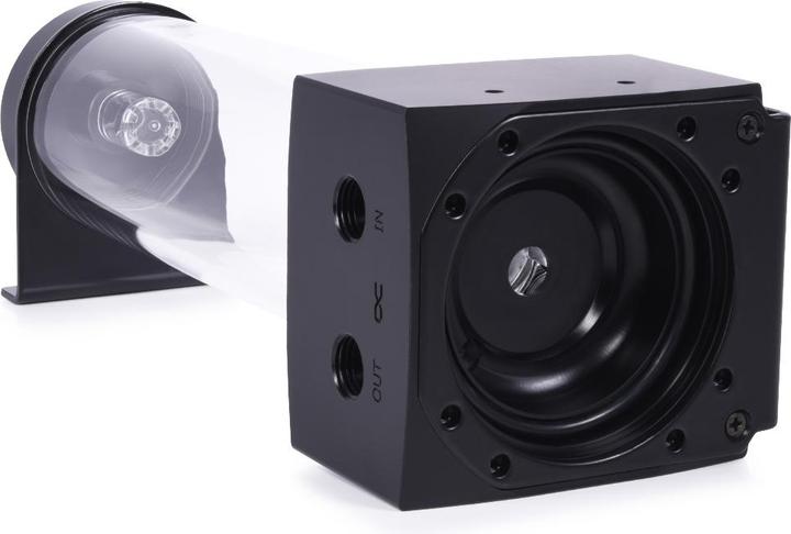 Actual product image Alphacool Core 200 Aurora ARGB balance tank, acrylic