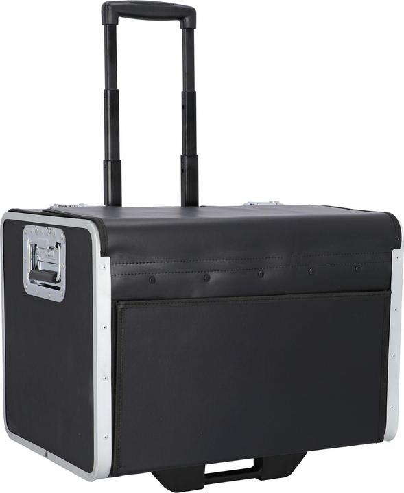 Produktbild Alassio Pilotenkoffer PARMA Lederimitat schwarz (82 l, Handgepäck (bis 50l))