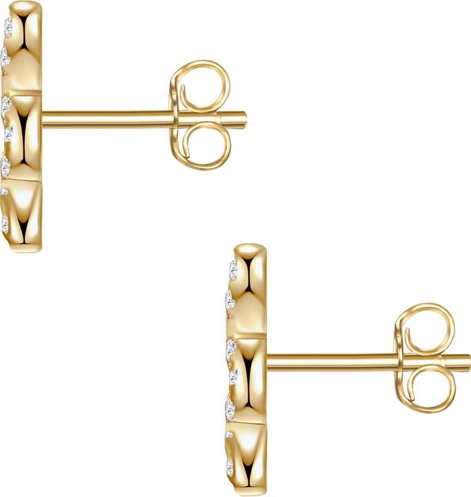 Image du produit Glanzstücke München Femme Serpent Argent Sterling Zirconia Or Jaune - 26615 (Argent Sterling)