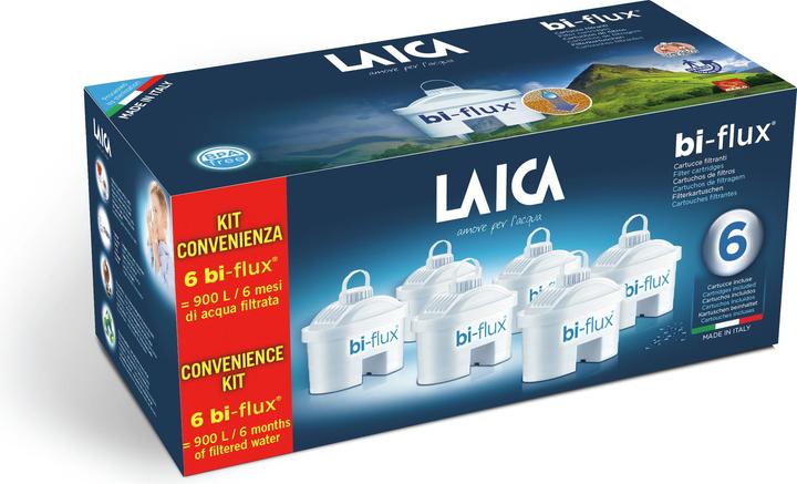 Image du produit Laica Cartouche filtrante Bi-Flux 6 pcs. (6 x)