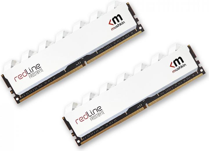 Actual product image Mushkin DDR4 - 64GB - 3200- CL - 16 Redline FB G3 Dual Kit MSK (2 x 32GB, 3200 MHz, DDR4-RAM, DIMM)