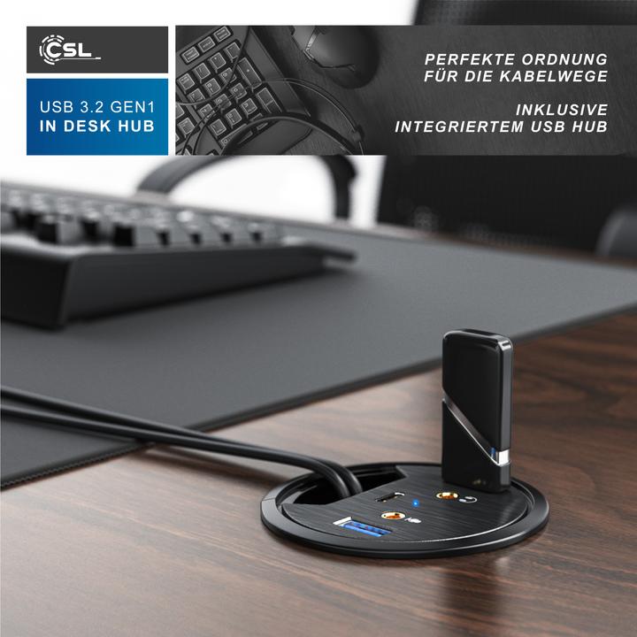 Actual product image CSL USB Hub (USB-A, 5 Ports)