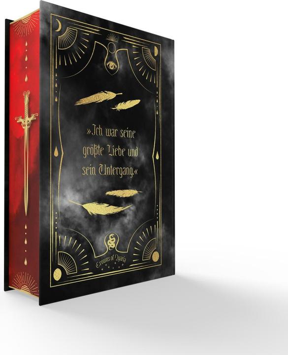 Actual product image The Ashes and the Star-Cursed King (Crowns of Nyaxia 2) (German, Carissa Broadbent, 2024)