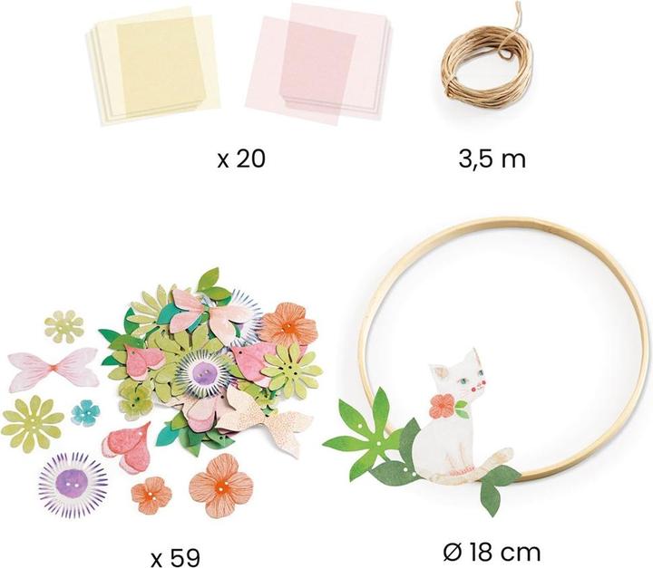 Produktbild Djeco DIY - Kranz Dalia