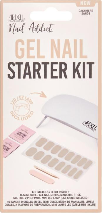 Actual product image Ardell Nail Addict - Gel Starter Kit Cashmere (Gel-Effect Nail Polish)