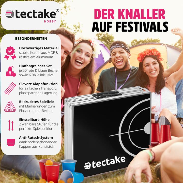 Actual product image tectake Beer pong table