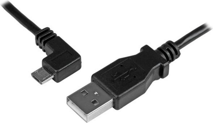 Produktbild StarTech Micro USB Lade- und Sync-Kabel St/St - Links gewinkelt Micro-USB - 0,5m (0.50 m, USB 2.0)