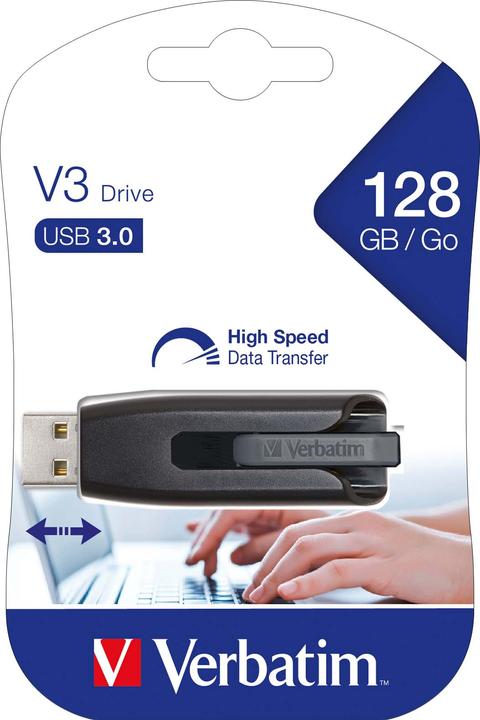 Actual product image Verbatim Store 'n' Go V3 (128 GB, USB-A)