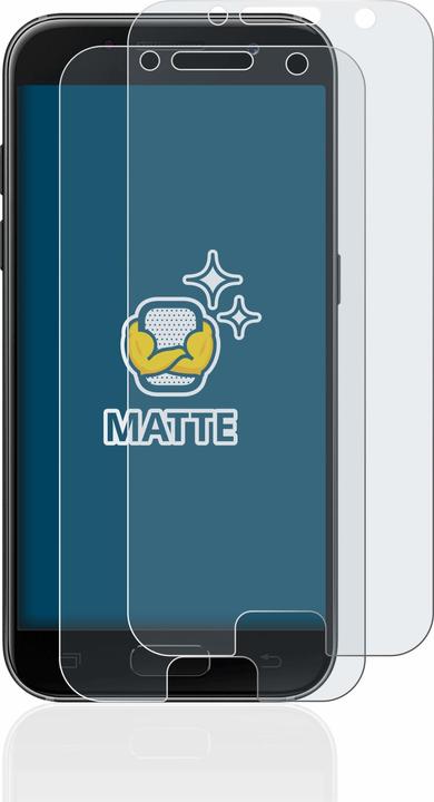 Actual product image BROTECT Anti-glare screen protector matt (2 Piece, Samsung Galaxy A3 (2017))