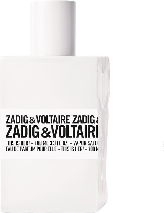 Actual product image Zadig & Voltaire This Is Her (Eau de parfum, 100 ml)