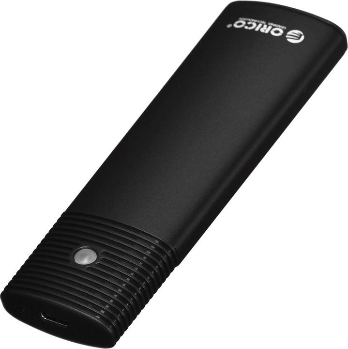 Orico Custodia esterna M.2 NVMe, PWM2-G2-BK-EP, USB-C, 10Gbps (nero) (M.2 2280, M.2 2230, M.2 2260, M.2 2242)