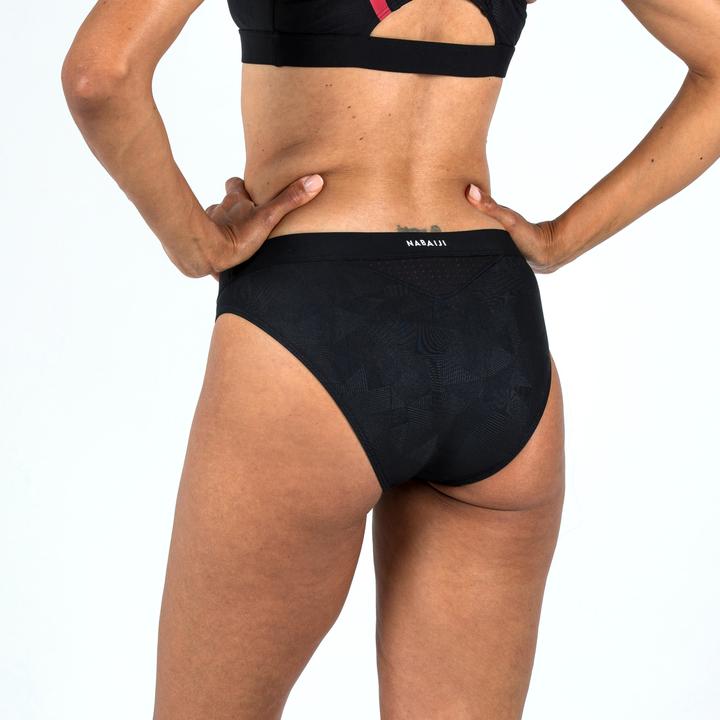 Produktbild Nabaiji Sportbikini Hose Damen - Kamyleon Geol schwarz (44)