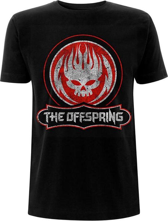 The Offspring Erwachsene Distressed Totenkopf T-shirt