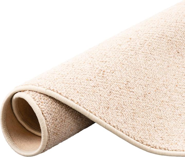 Produktbild Berber Natur Teppich Wolle Rund (Rund)