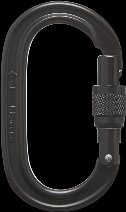 Immagine prodotto Black Diamond Oval Keylock Screwgate Carabiner - Karabiner