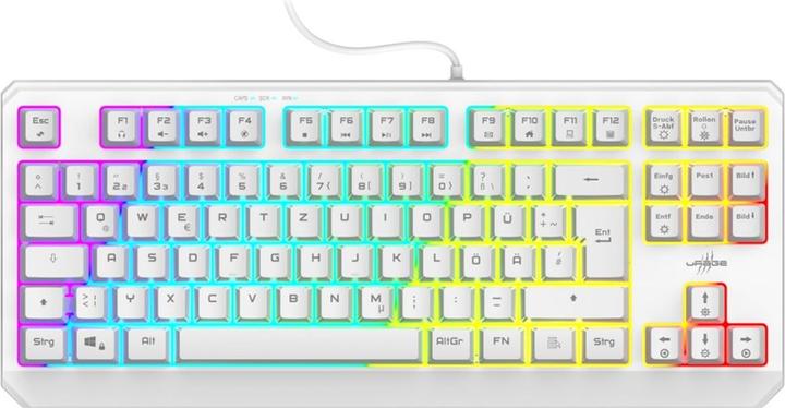 Actual product image Urage Gaming Keyboard Exodus 220 TKL, White (DE, Cable)