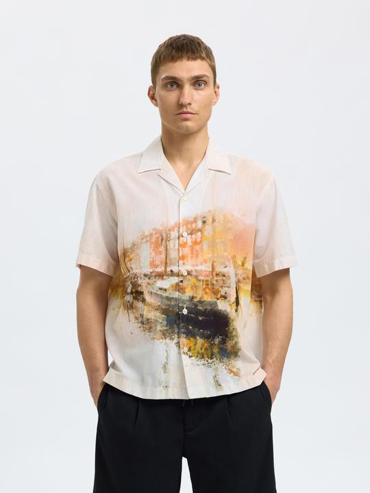 Produktbild Selected Homme Print Kurzarmhemd (XXL)