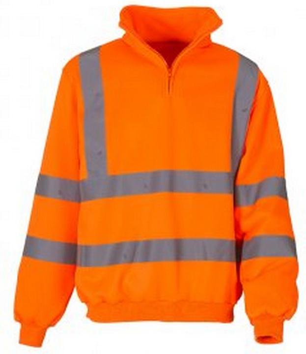 Actual product image Yoko Zip stand-up collar HiVis jacket (3XL)