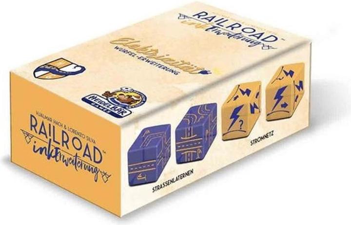 Fata Morgana Family Game Railroad Ink: Electricity Expansion (German)