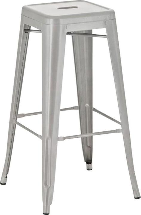 Image du produit CLP Lot de 2 tabourets de bar Joshua, argenté