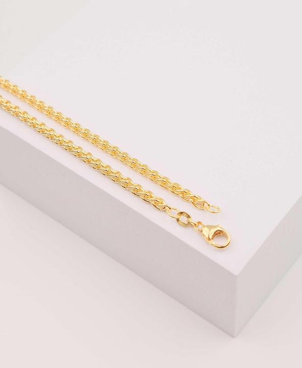 Image du produit Muau Tresse (19 cm, Or jaune 750/18K)