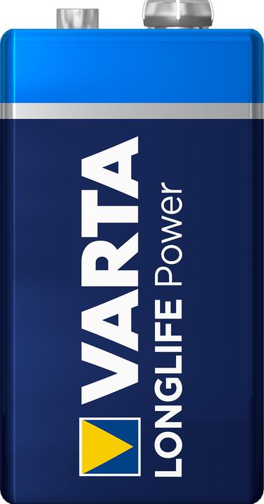Produktbild Varta LONGLIFE Power (1 Stk., 9V Block, 580 mAh)